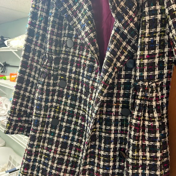 Rampage Multicolor Tweed Blazer - Picture 3 of 7
